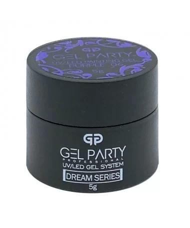 ژل طراحی ناخن کاسه ای PURPLE ژل پارتی GEL PARTY