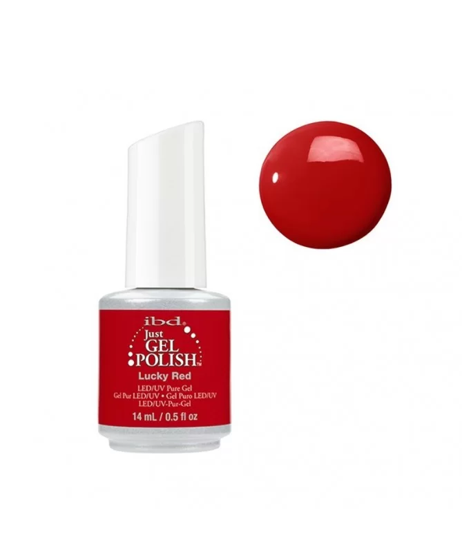 لاک ژل آی بی دی IBD LUCKY RED لاک ژل آی بی دی IBD LUCKY RED