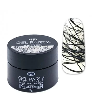 ژل عنکبوتی (اسپایدر) مشکی ژل پارتی GEL PARTY