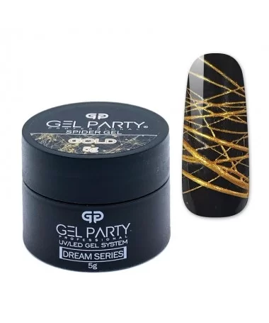 ژل عنکبوتی (اسپایدر) طلایی ژل پارتی GEL PARTY