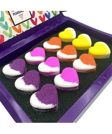 کوکتل پدیکور جابون JABON قلب پک 12 عددی