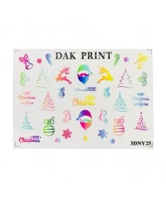 اسلایدر (لنز) ناخن داک پرینت DAK PRINT 3DNY25