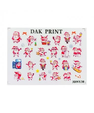 اسلایدر (لنز) ناخن داک پرینت DAK PRINT 3DNY38