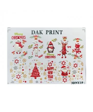 اسلایدر (لنز) ناخن داک پرینت DAK PRINT 3DNY19