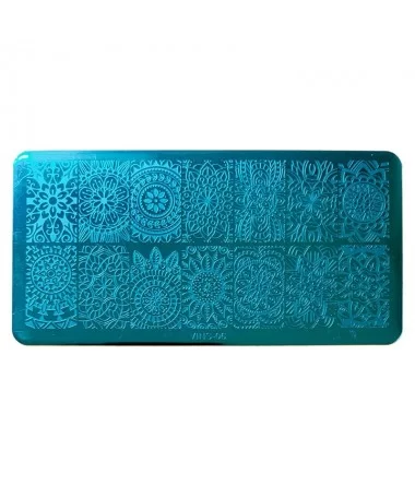 شابلون فلزی طراحی ناخن VINS-06