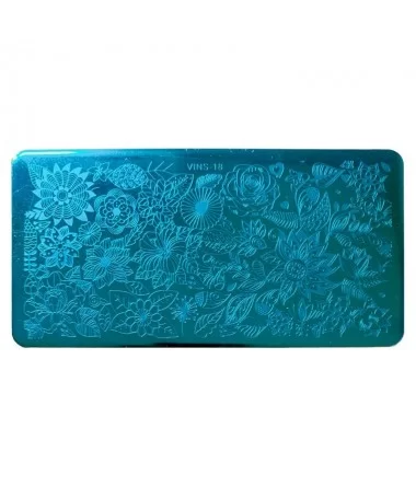 شابلون فلزی طراحی ناخن VINS-18