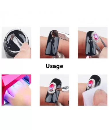 چسب نگین ناخن DRILL GEL
