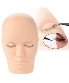 سر مانکن تمرین کاشت مژه