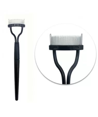 شانه لیفت مژه فلزی تاشو کد 003