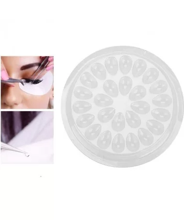 جای طلقی چسب مژه - بسته 10 عددی