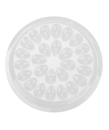 جای طلقی چسب مژه - بسته 10 عددی