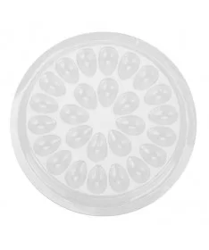 جای طلقی چسب مژه - بسته 10 عددی