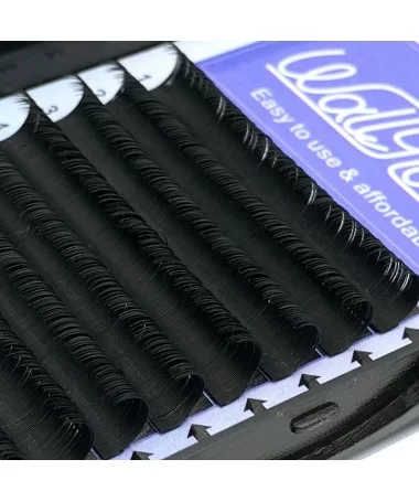 مژه  کلاسیک فر D قطر 0.15 قد 11 میل والی لش WALLY LASH