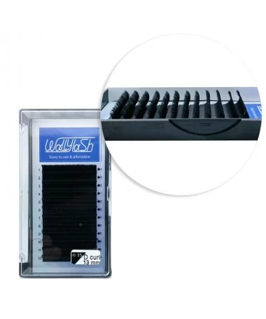 مژه  کلاسیک فر D قطر 0.15 قد 13 میل والی لش WALLY LASH