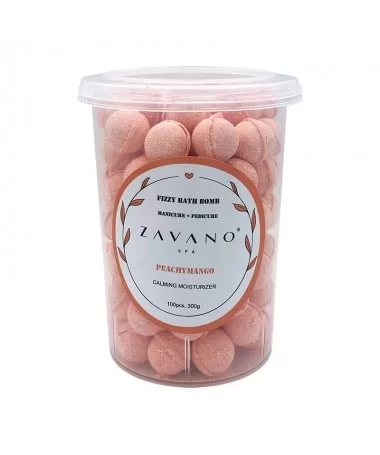 قرص مانیکور و پدیکور زاوانو ZAVANO رایحه انبه و هلو پک 100 عددی