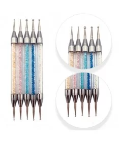 قلم داتینگ ناخن نگین دار