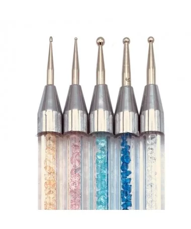 قلم داتینگ ناخن نگین دار