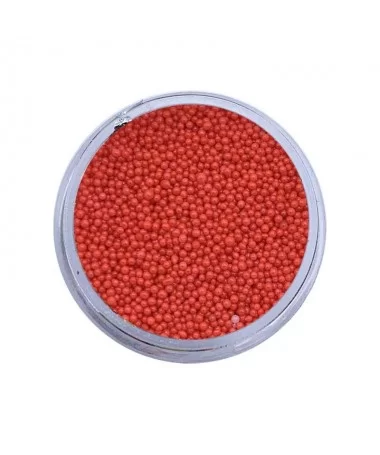 دیزاین خاویار ناخن رنگ قرمز