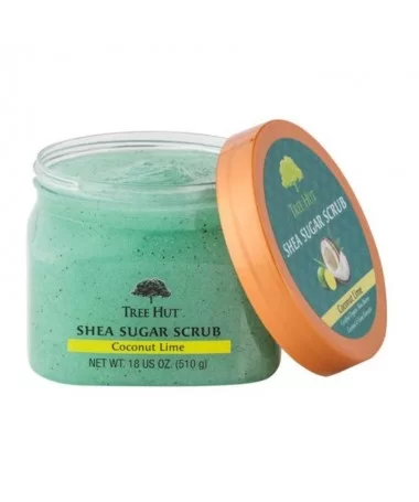 اسکراب پا شکر تری هات TREE HUT COCONUT LIME اسکراب پا شکر تری هات TREE HUT COCONUT LIME