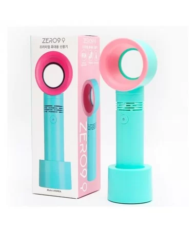 فن خشک کن مژه ZERQ9 ایستاده سبز و صورتی