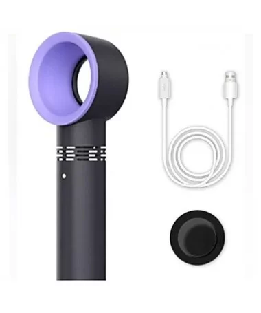 فن خشک کن مژه ZERQ9 ایستاده مشکی و بنفش