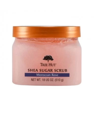اسکراب پا شکر تری هات TREE HUT MAROCCAN ROSE اسکراب پا شکر تری هات TREE HUT MAROCCAN ROSE
