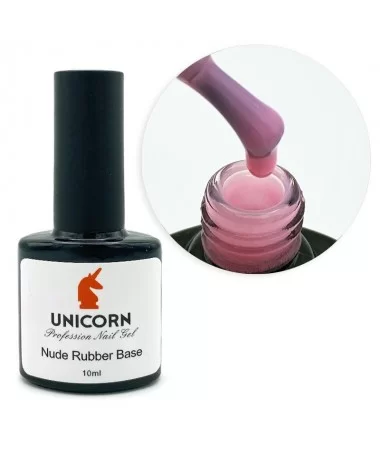 رابر بیس کات ناخن یونی کورن UNICORN 04