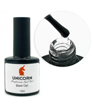 بیس ژل ناخن یونی کورن UNICORN