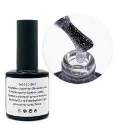 شیمر تاپ کات ناخن یونی کورن UNICORN 01