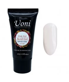 پلی ژل کاشت ناخن یونی UONI CLEAR 60ml