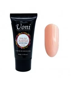 پلی ژل کاشت ناخن یونی UONI PINK-01 30ml