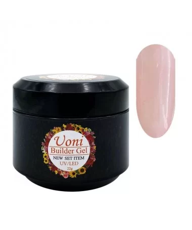 بیلدر ژل ناخن یونی UONI PINK-3-22ml