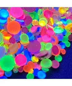 نگین ناخن بلک لایت سایزبندی هفت رنگ