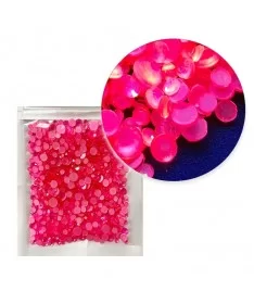 نگین ناخن بلک لایت سایزبندی صورتی