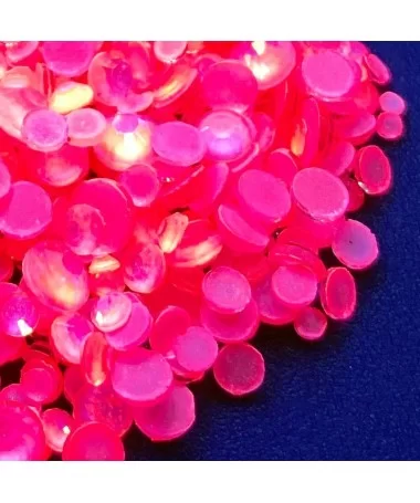 نگین ناخن بلک لایت سایزبندی صورتی