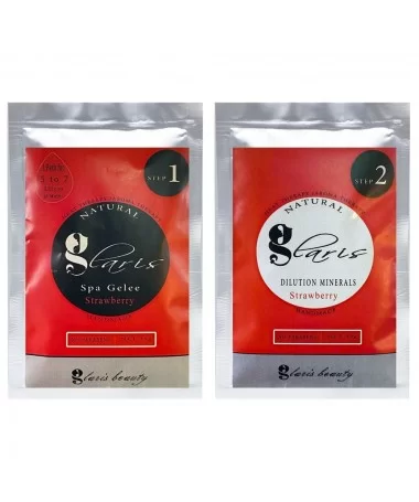 پک ژل پدیکور گلاریس بیوتی GLARIS BEAUTY توت فرنگی