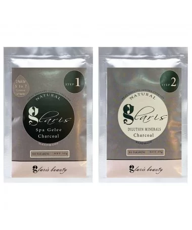 پک ژل پدیکور گلاریس بیوتی GLARIS BEAUTY ذغالی