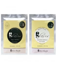 پک ژل پدیکور گلاریس بیوتی GLARIS BEAUTY نارگیل