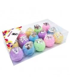 کوکتل پدیکورگلاریس بیوتی GLARIS BEAUTY گرد پک 15عددی