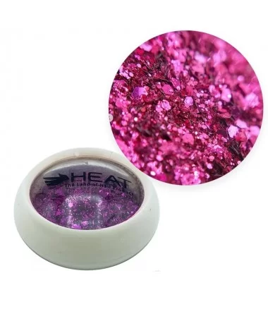 پولک ناخن هیت HEAT بنفش