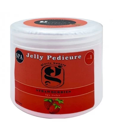 ژل پدیکور گلاریس GLARIS توت فرنگی 400gr