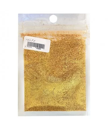 پودر شوگر ناخن طلایی