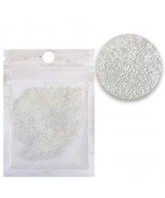 دیزاین خاویار ناخن شفاف