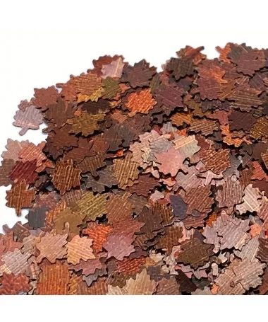 پولک پاییزه طرح برگ 04