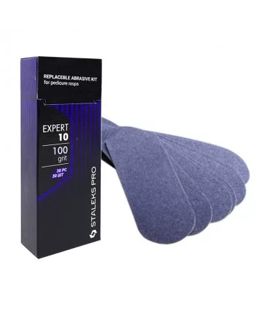 بیس فلزی پدیکور MBE-10 + پک 30 عددی برچسب یدک DFE-100