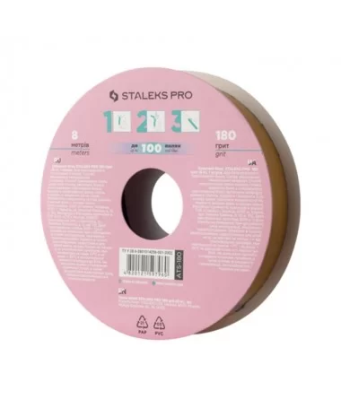 بیس سوهان دستی ABE-20 + دونات رول 8 متری سمباده یدک AT-180 استالکس STALEKS