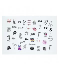 اسلایدر (لنز) ناخن فشن نیلز FASHION NAILS S81