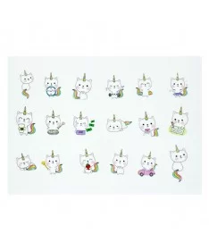 اسلایدر (لنز) ناخن فشن نیلز FASHION NAILS W1