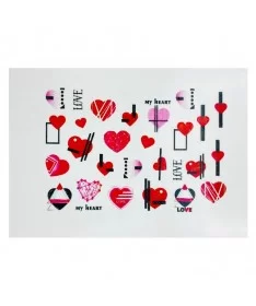 اسلایدر طراحی برجسته ناخن روسی BPW 3D-149