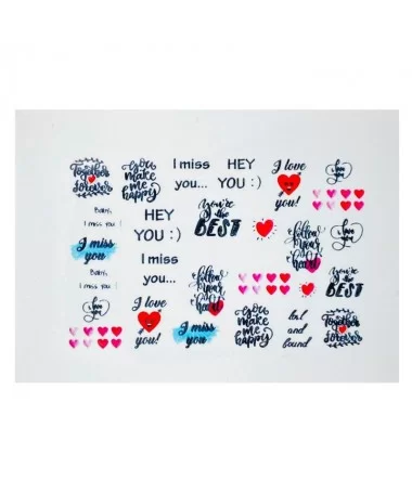 اسلایدر طراحی برجسته ناخن روسی BPW 3D-173